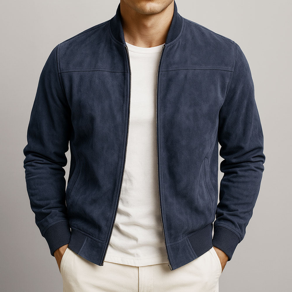 SUEDE JACKET FOR MEN