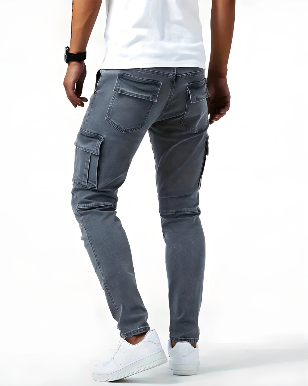 STRETCH CARGO TROUSER FOR MEN