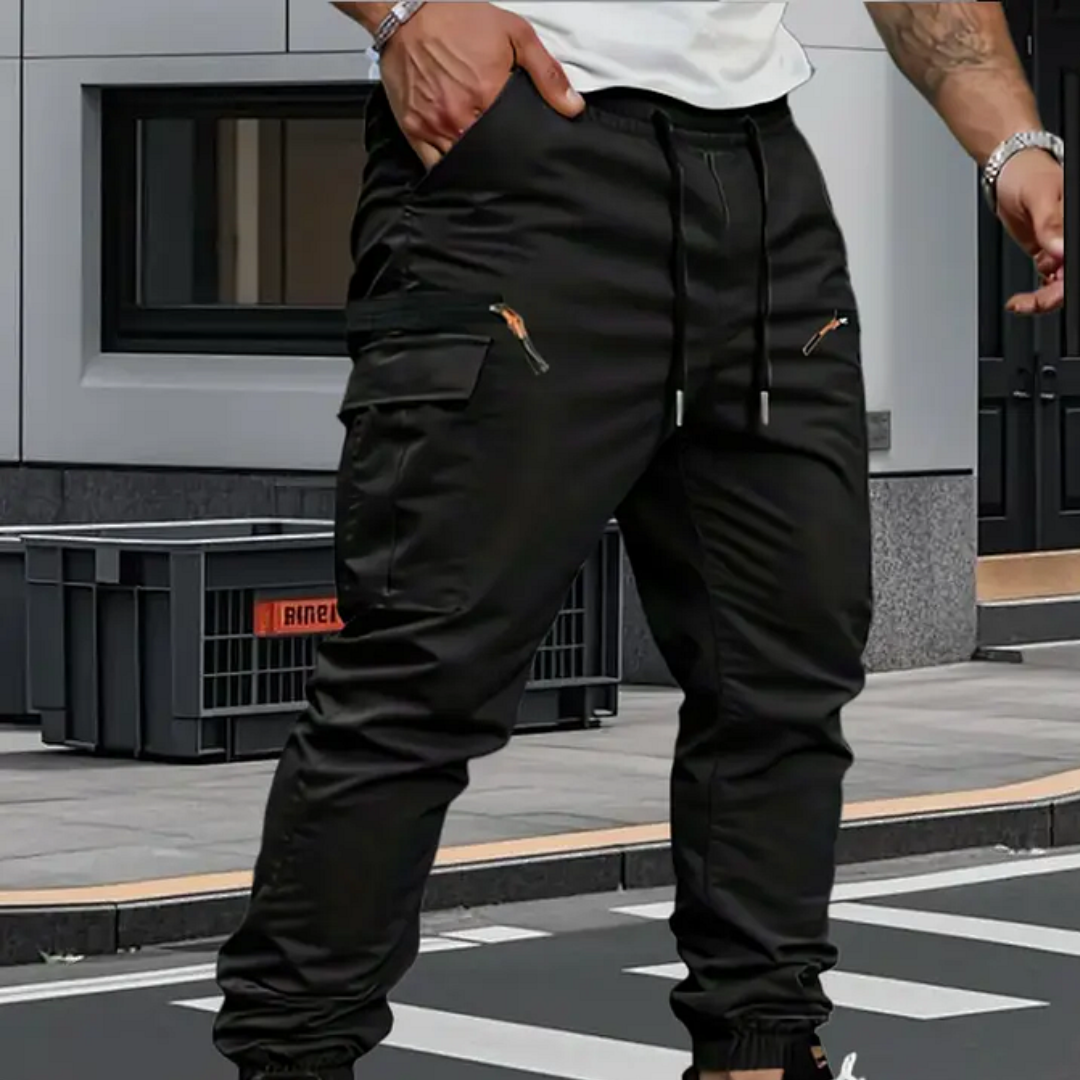 STRETCH JOGGER TROUSERS FOR MEN