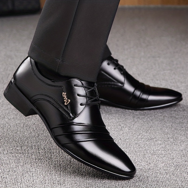 BUSINESS PU LACE SHOES FOR MEN
