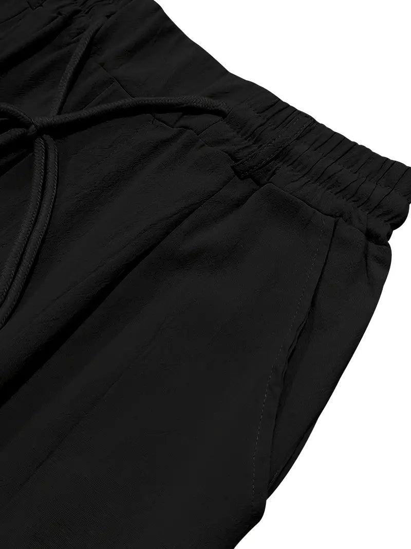LOOSE FIT LINEN TROUSERS FOR MEN