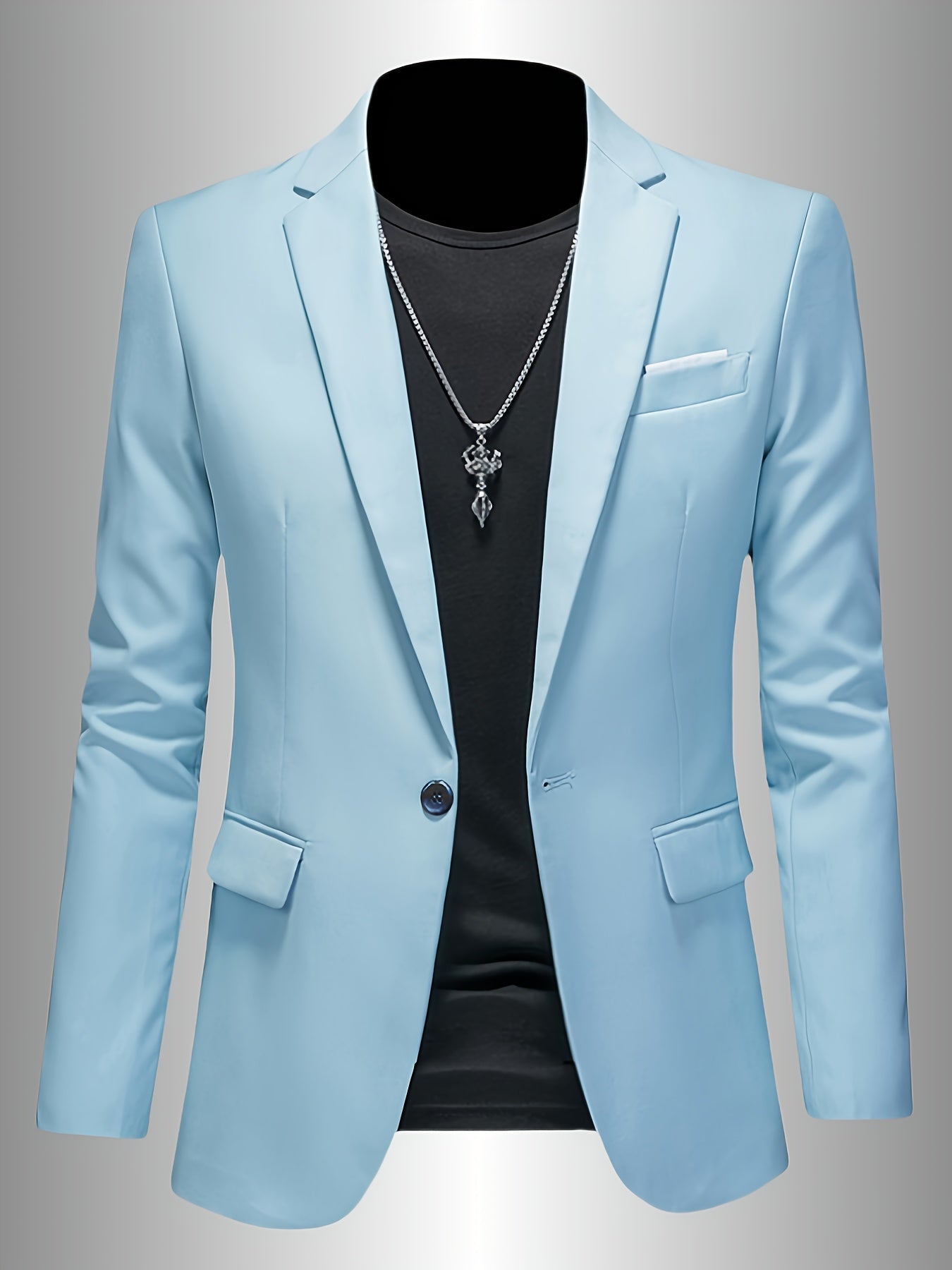 SLIM FIT SUIT JACKET FOR MEN
