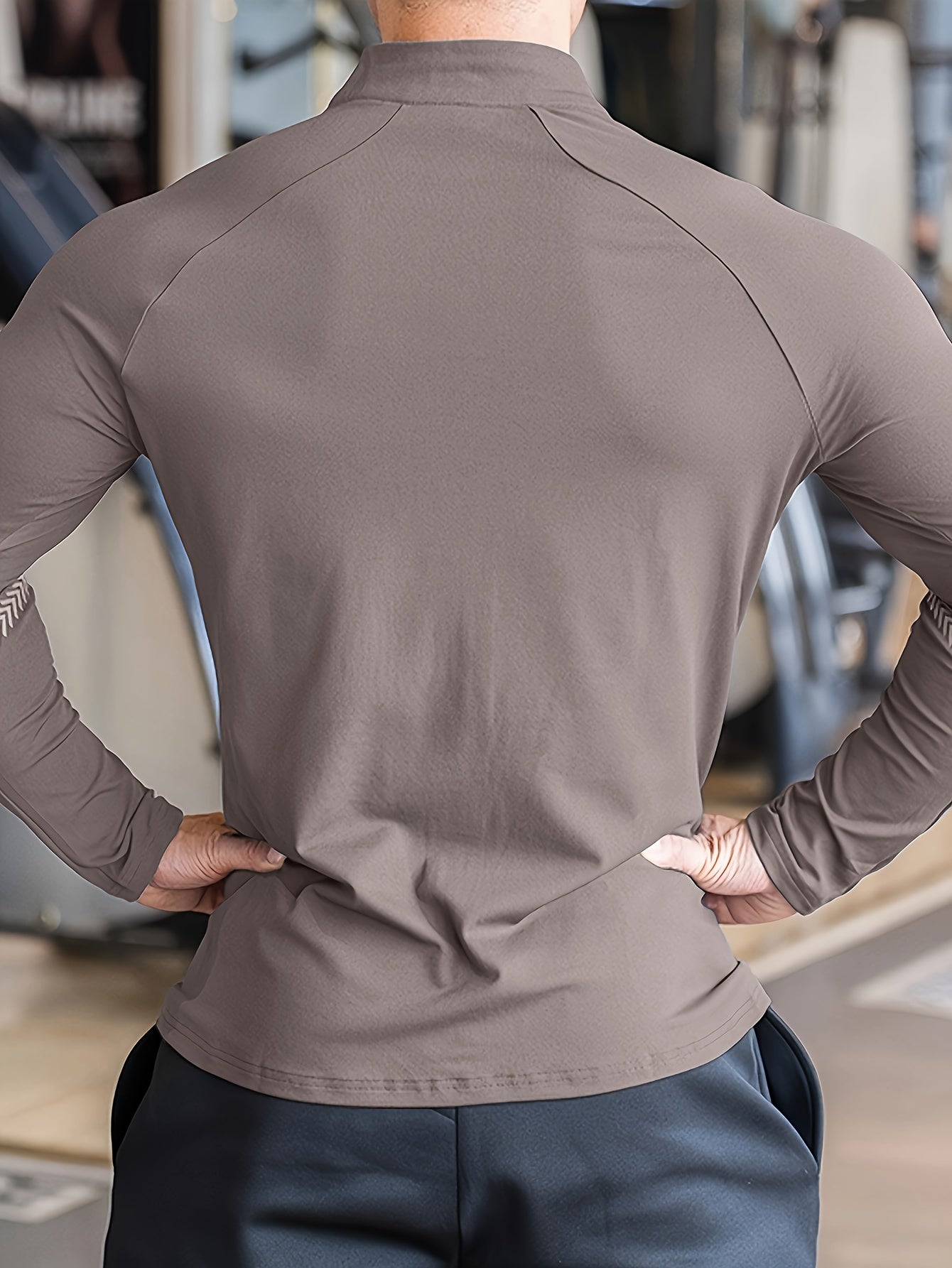RAGLAN ZIP JACKET FOR MEN