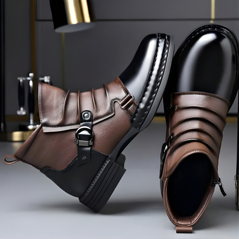 BUCKLE BOOTS FOR MEN