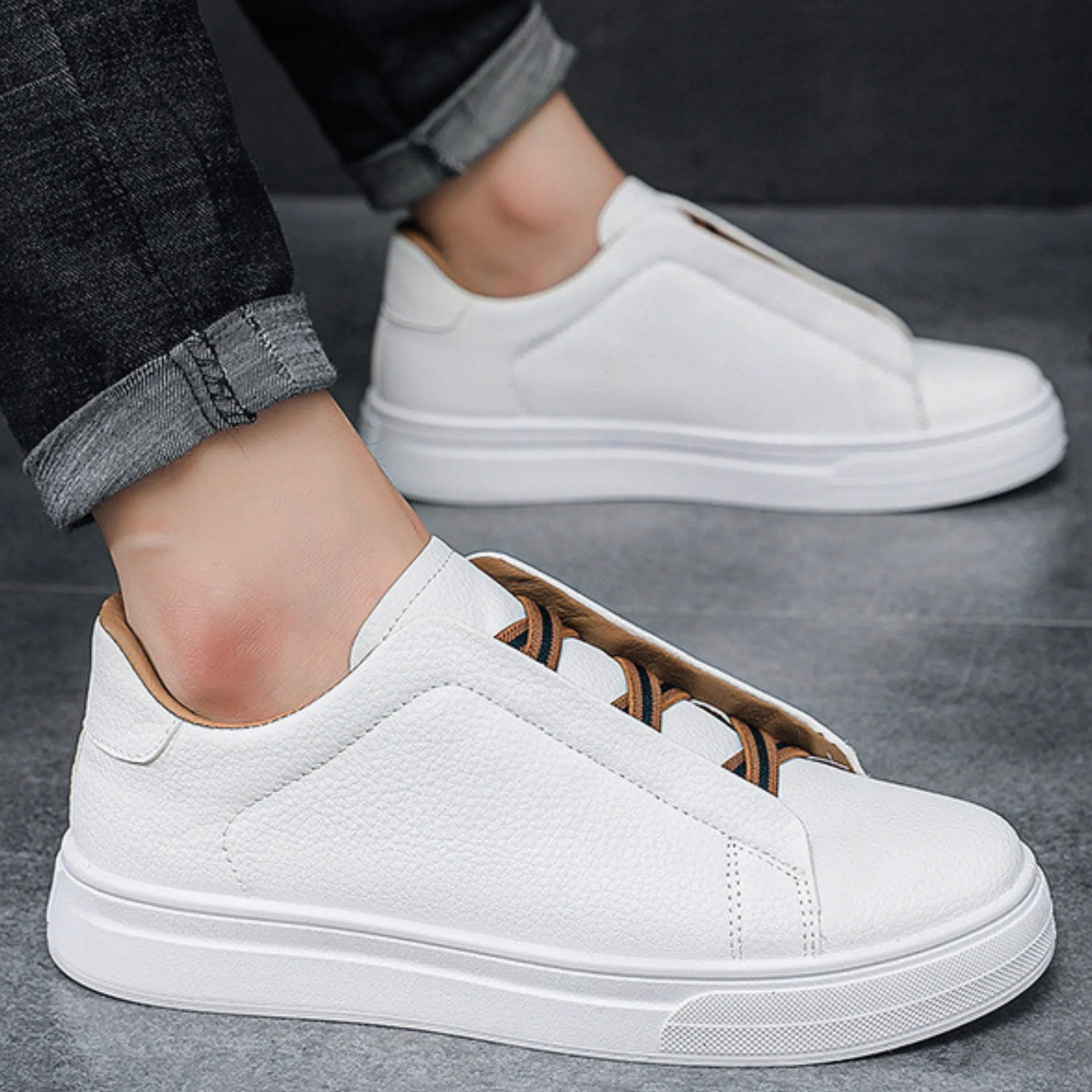 SLIP-ON SNEAKERS FOR MEN