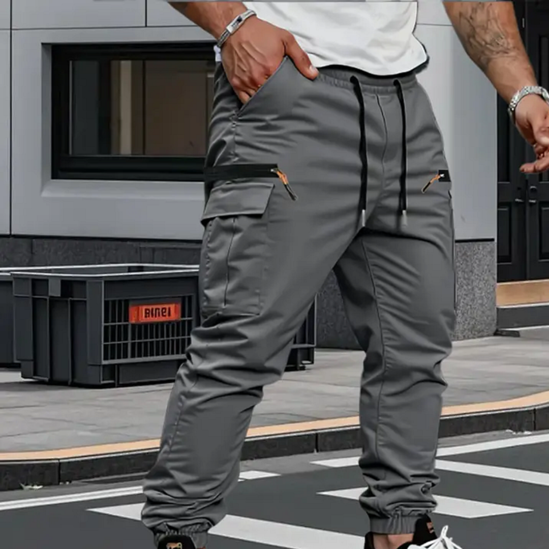 STRETCH JOGGER TROUSERS FOR MEN
