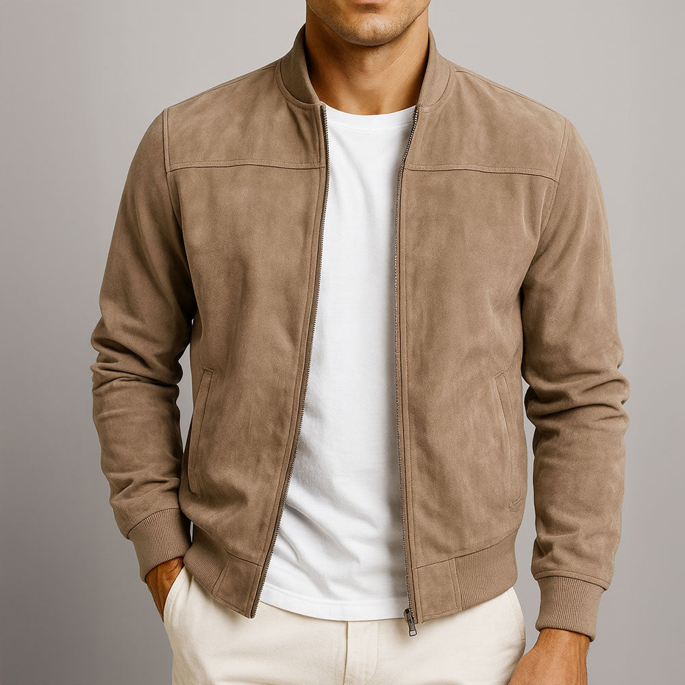 SUEDE JACKET FOR MEN
