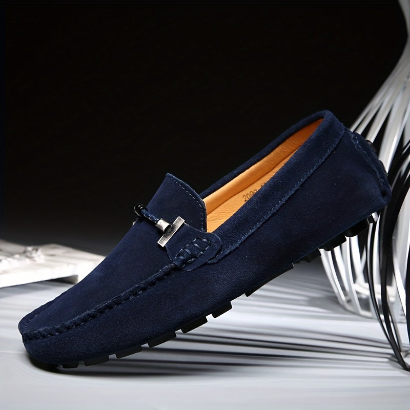 SQUARE TOE LOAFERS FOR MEN