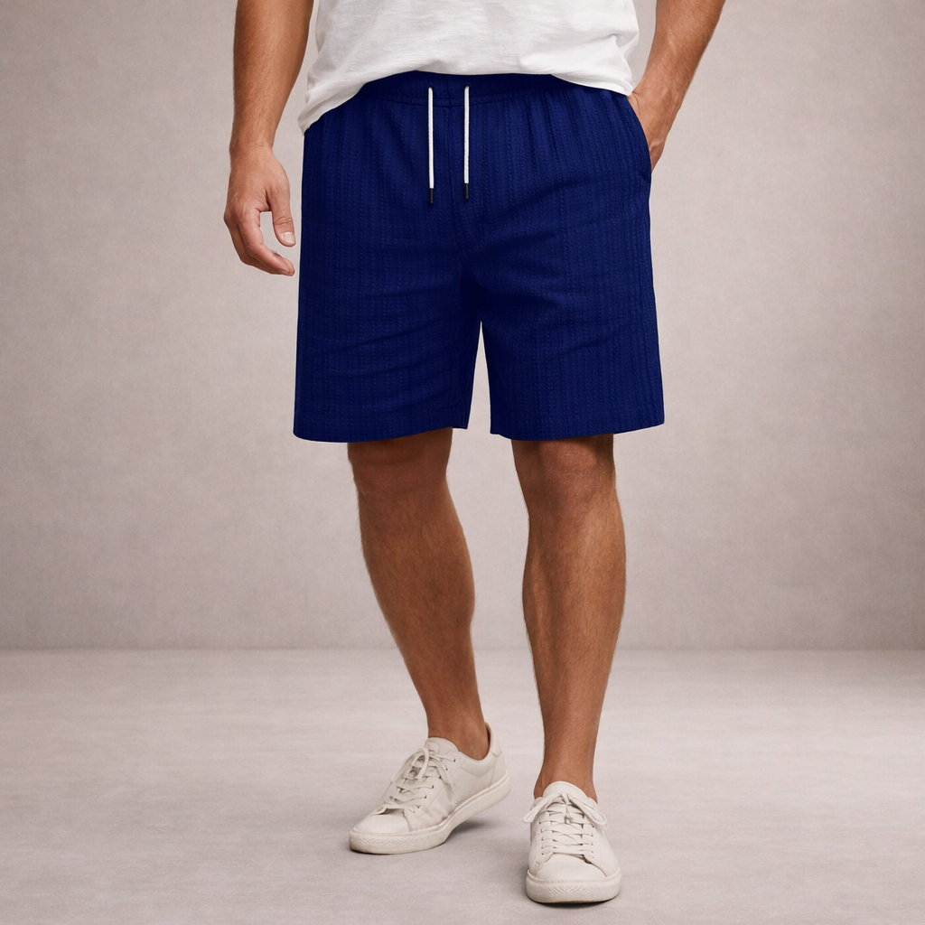 STRAIGHT HEM SHORTS FOR MEN
