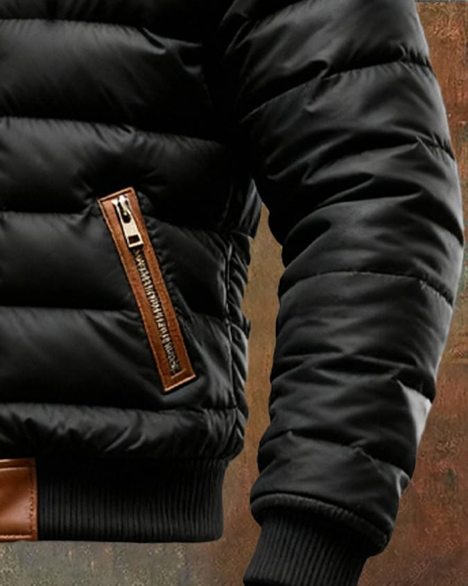 ELEGANT SHERPA QUILTED JACKET FOR MEN