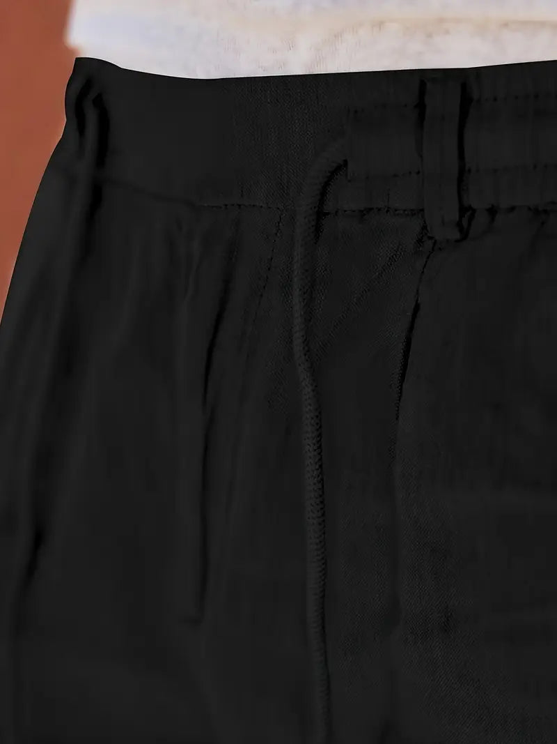 LOOSE FIT LINEN TROUSERS FOR MEN