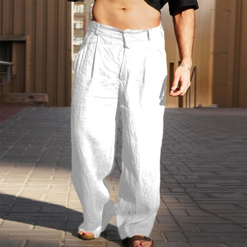WIDE LEG TROUSERS FOR MEN