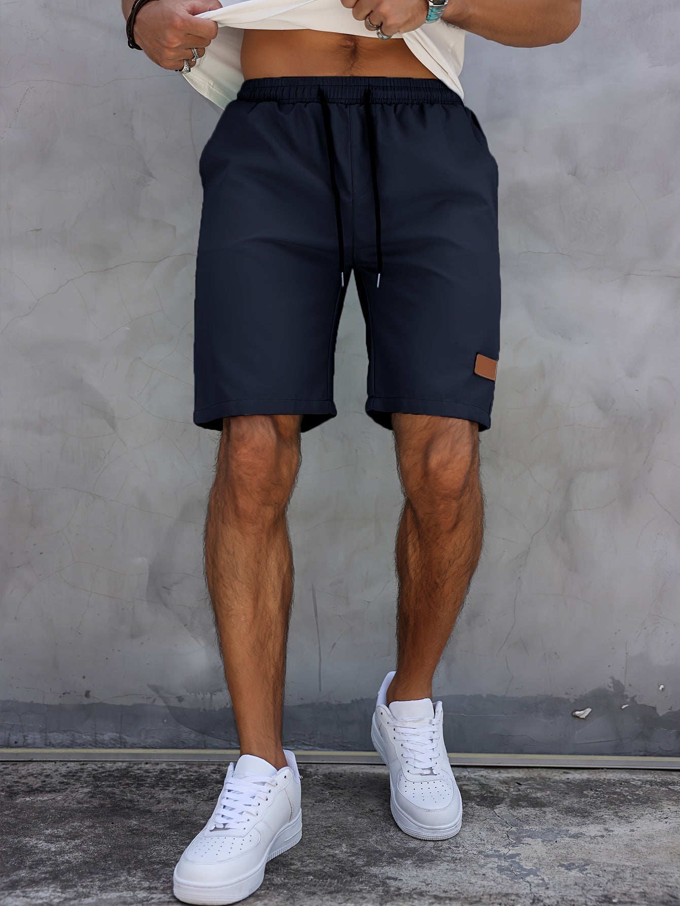 DRAWSTRING GOLF SHORTS FOR MEN