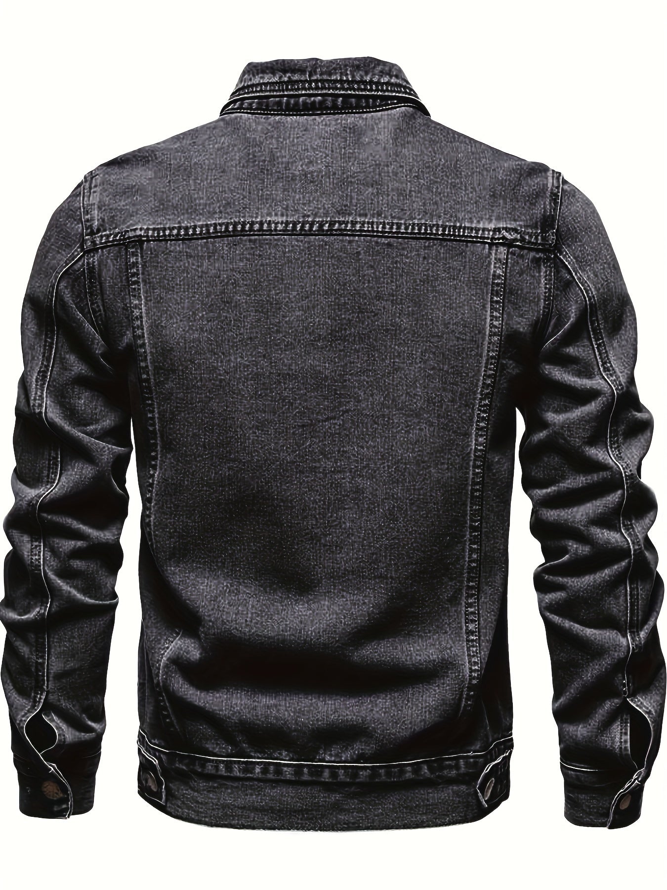 REGULAR DENIM JACKET FOR MEN