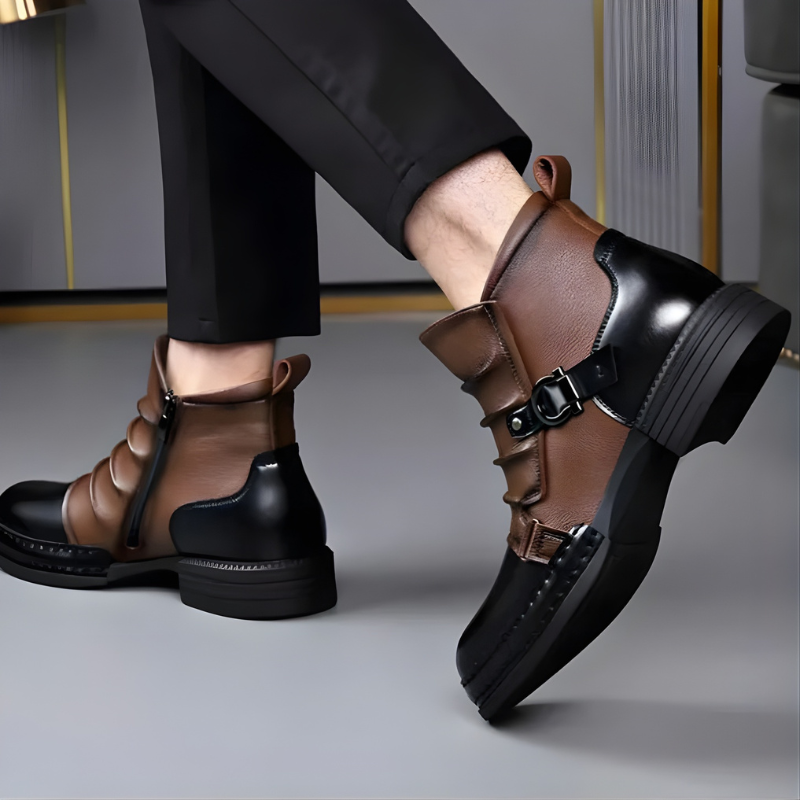 BUCKLE BOOTS FOR MEN