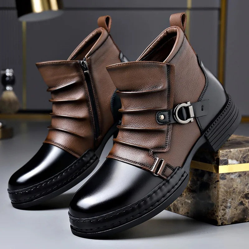 BUCKLE BOOTS FOR MEN
