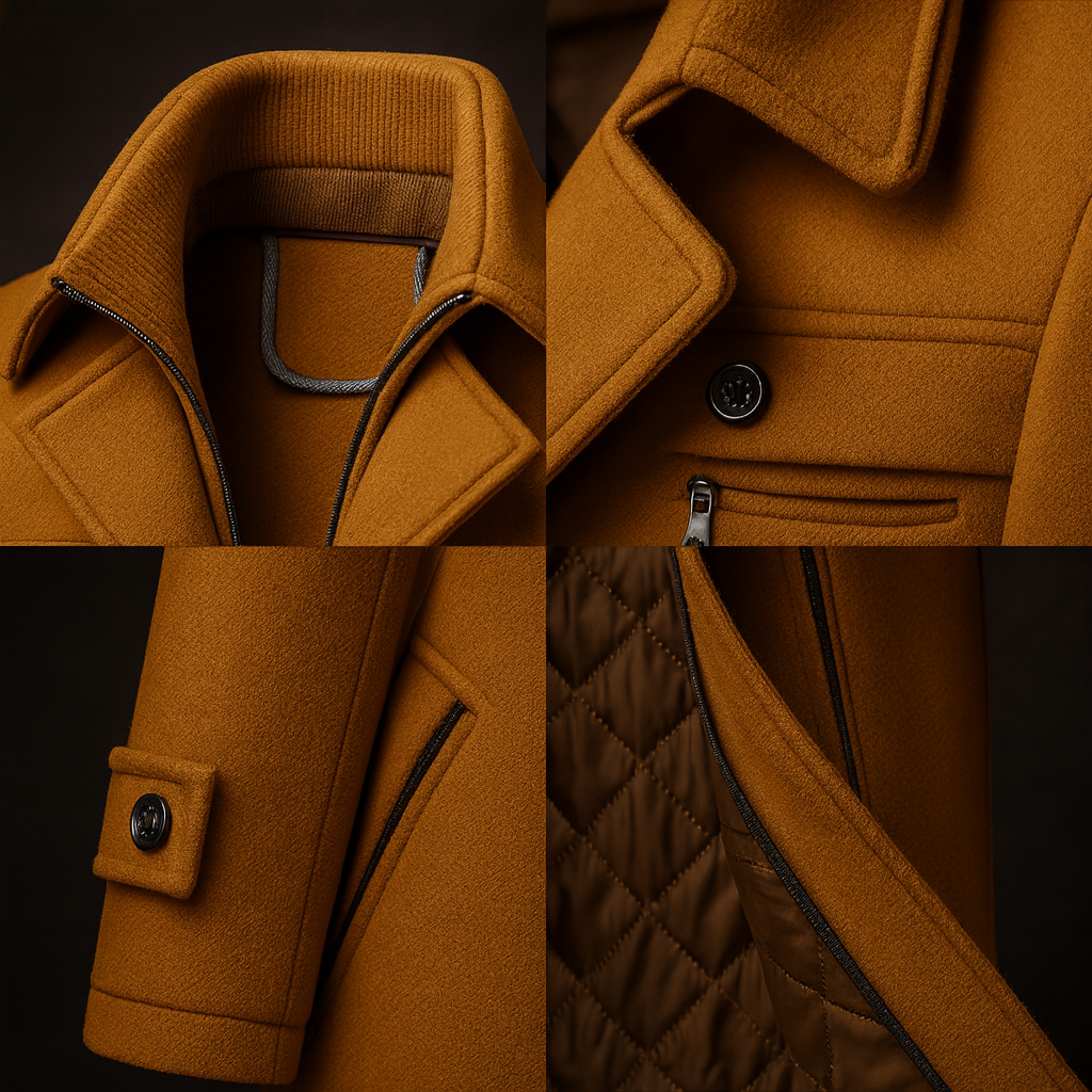 WOOL COAT FOR MEN