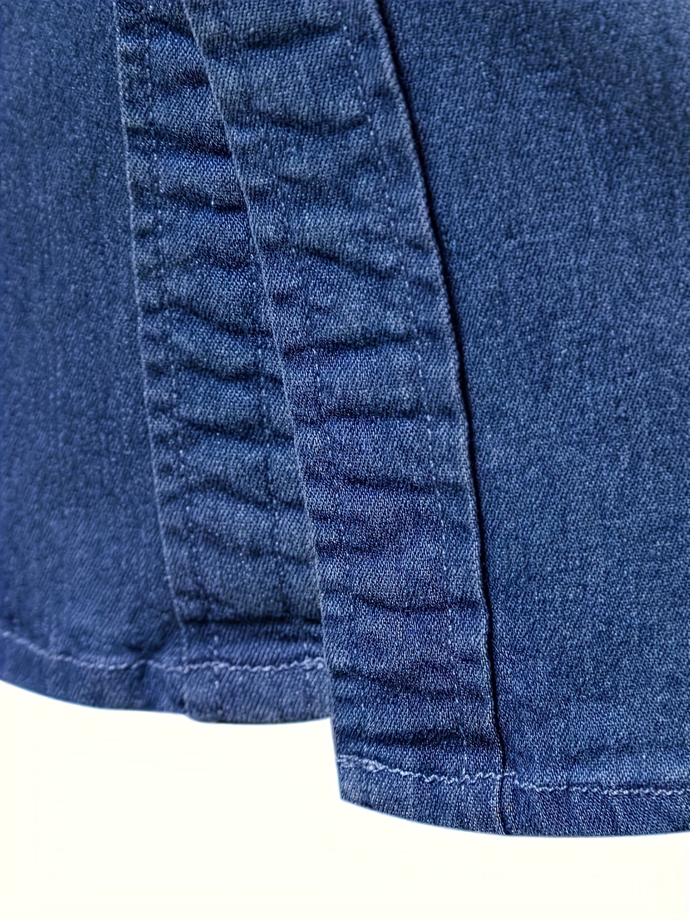 DENIM LONG-SLEEVED SHIRT FOR MEN
