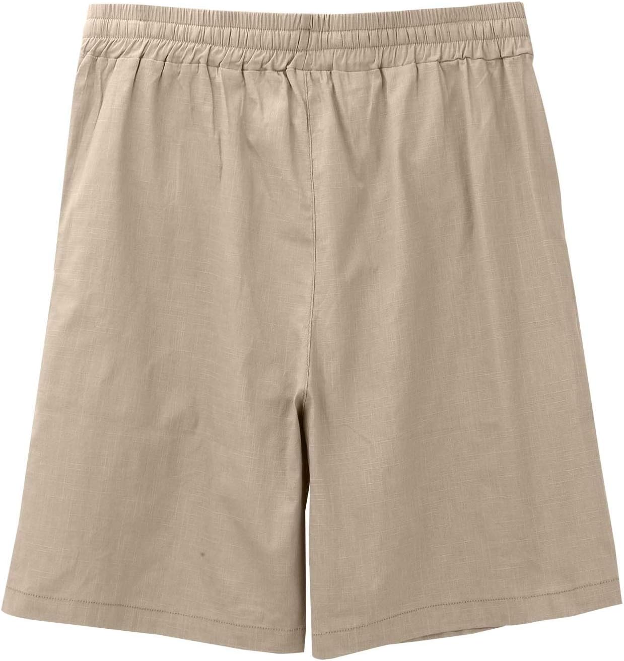 ELASTIC WAIST SHORTS FOR MEN