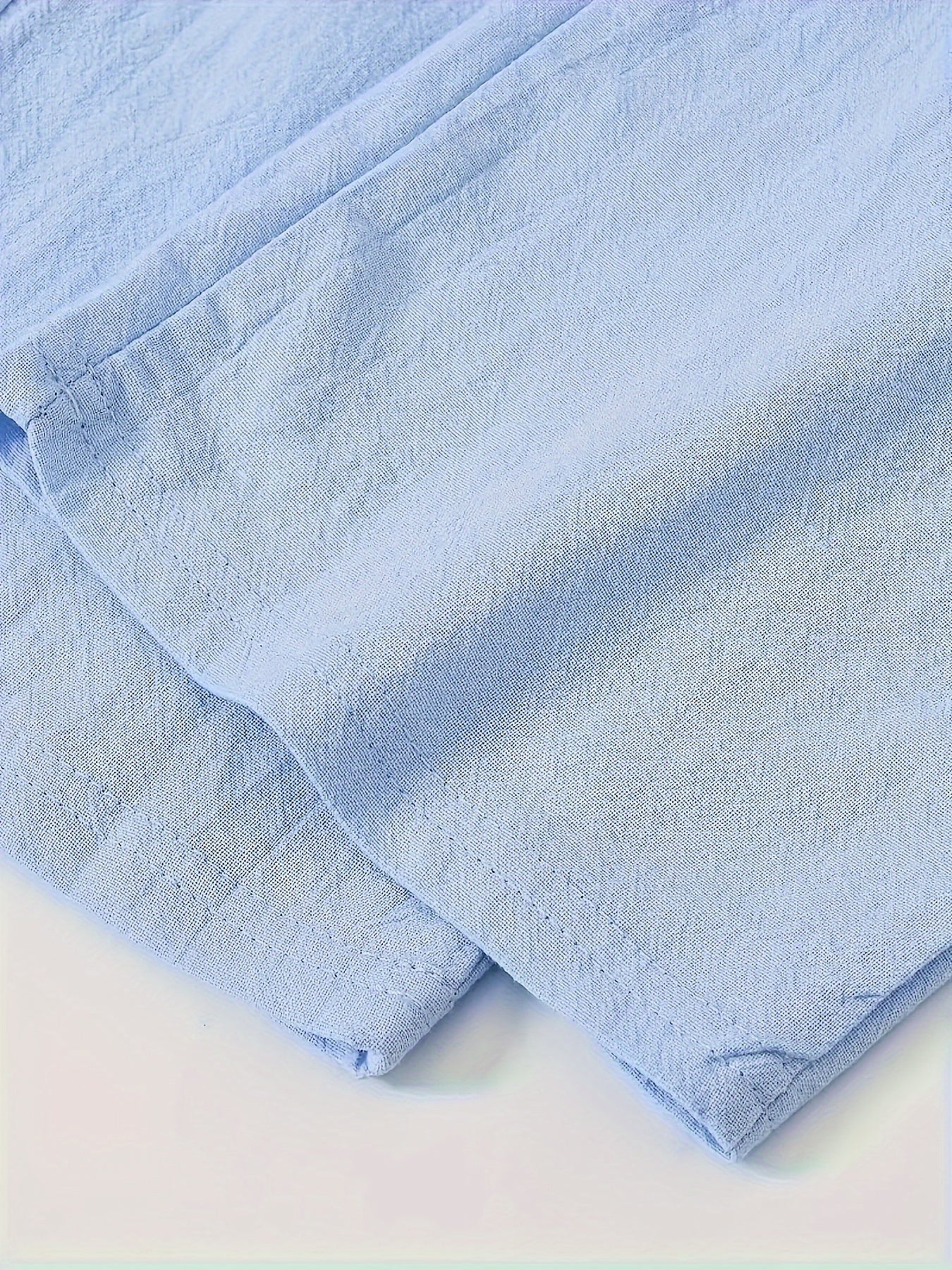 DRAWSTRING LINEN TROUSERS FOR MEN