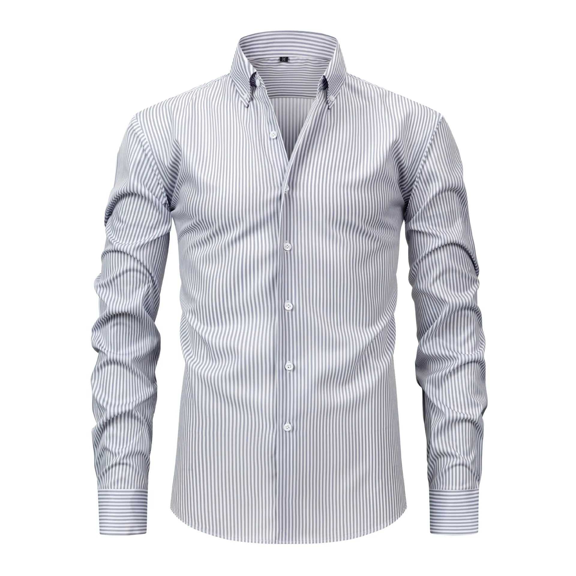 STRIPED STRETCH SHIRT FOR MEN