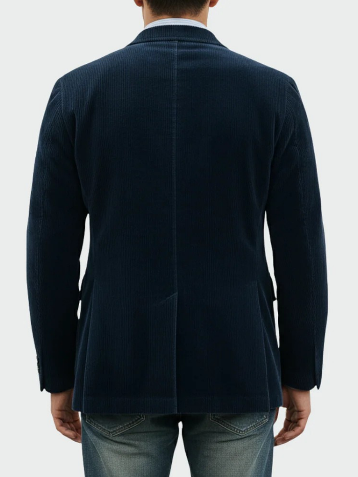 REFINED CORDUROY BLAZER SUIT FOR MEN