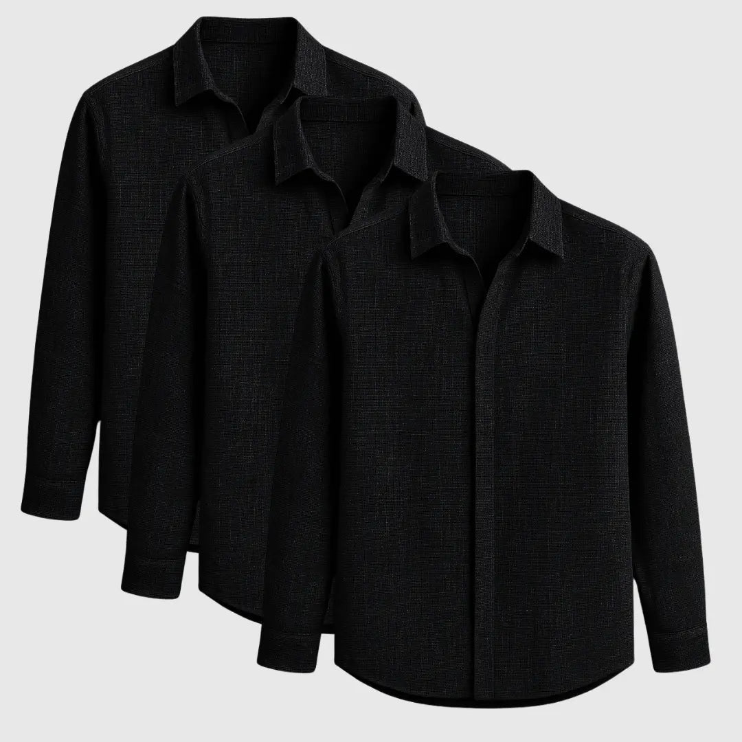 LINEN LONG SLEEVE SHIRT FOR MEN