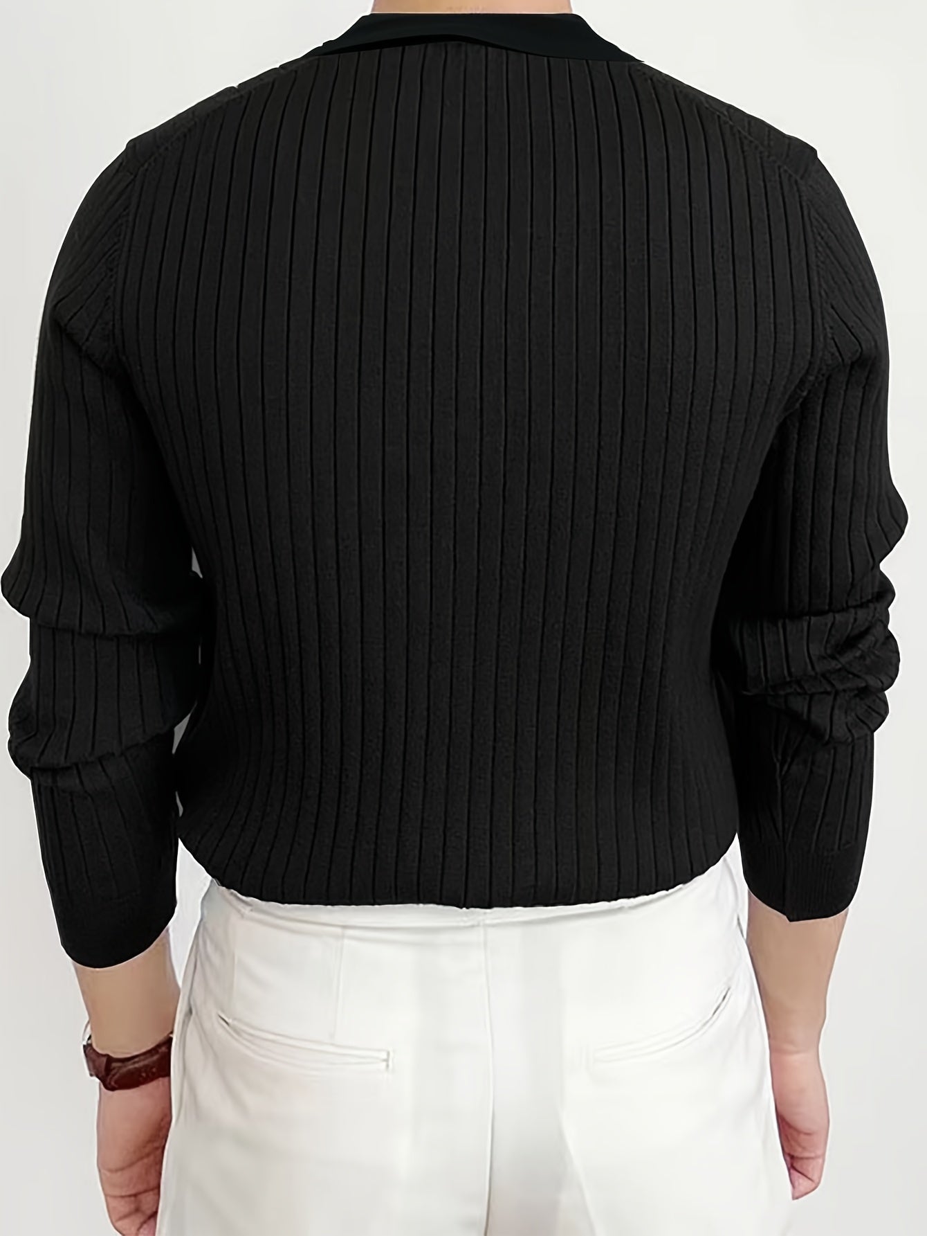 VISCOSE POLO KNIT FOR MEN