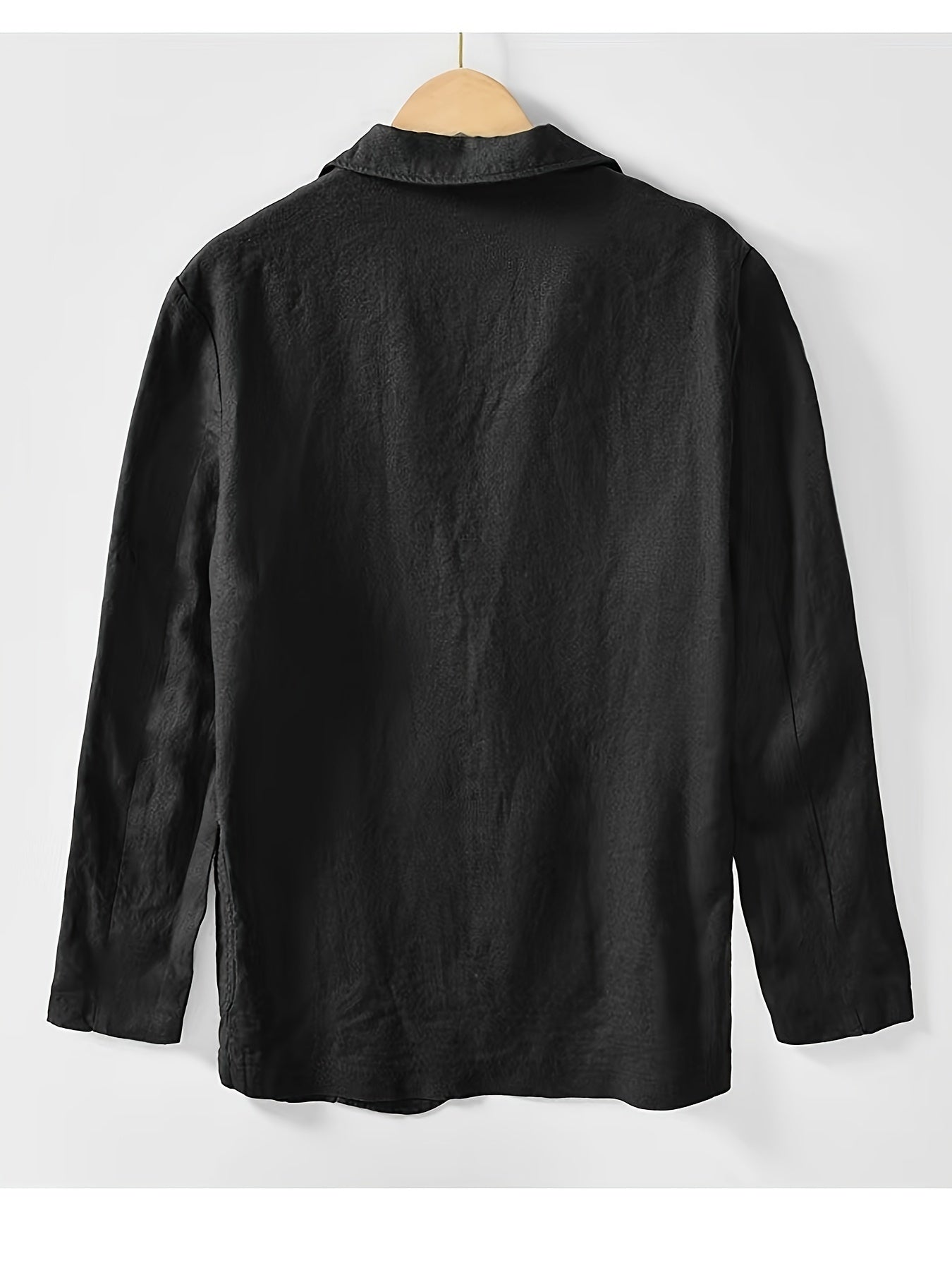 LAPEL COTTON JACKET FOR MEN