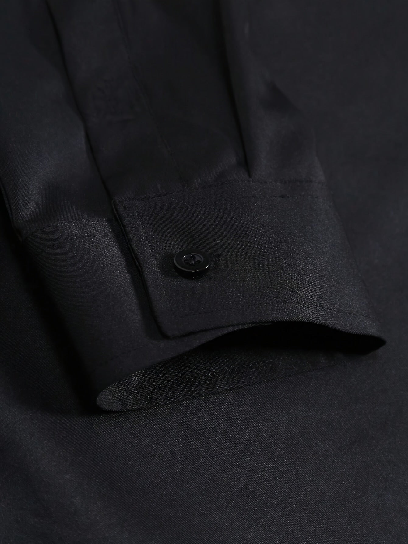 SOLID LAPEL SHIRT FOR MEN