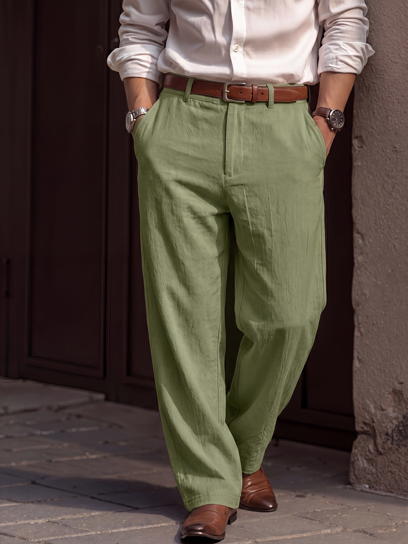 WOVEN TROUSERS FOR MEN
