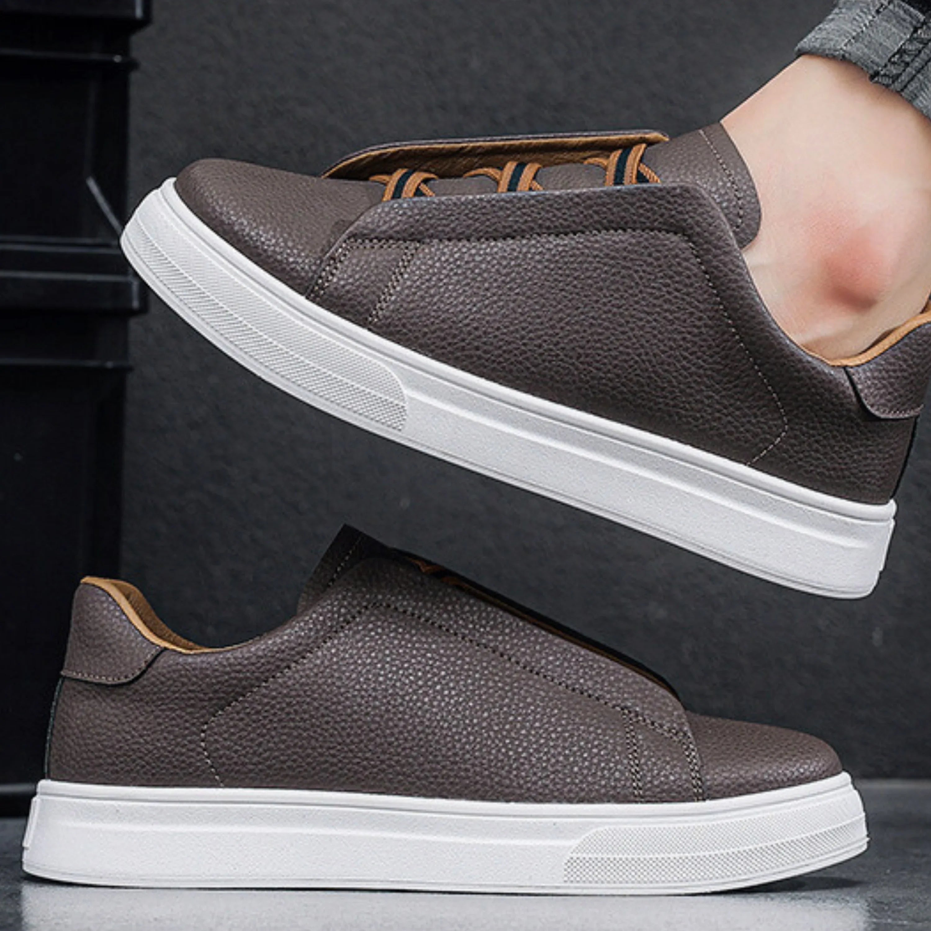 SLIP-ON SNEAKERS FOR MEN