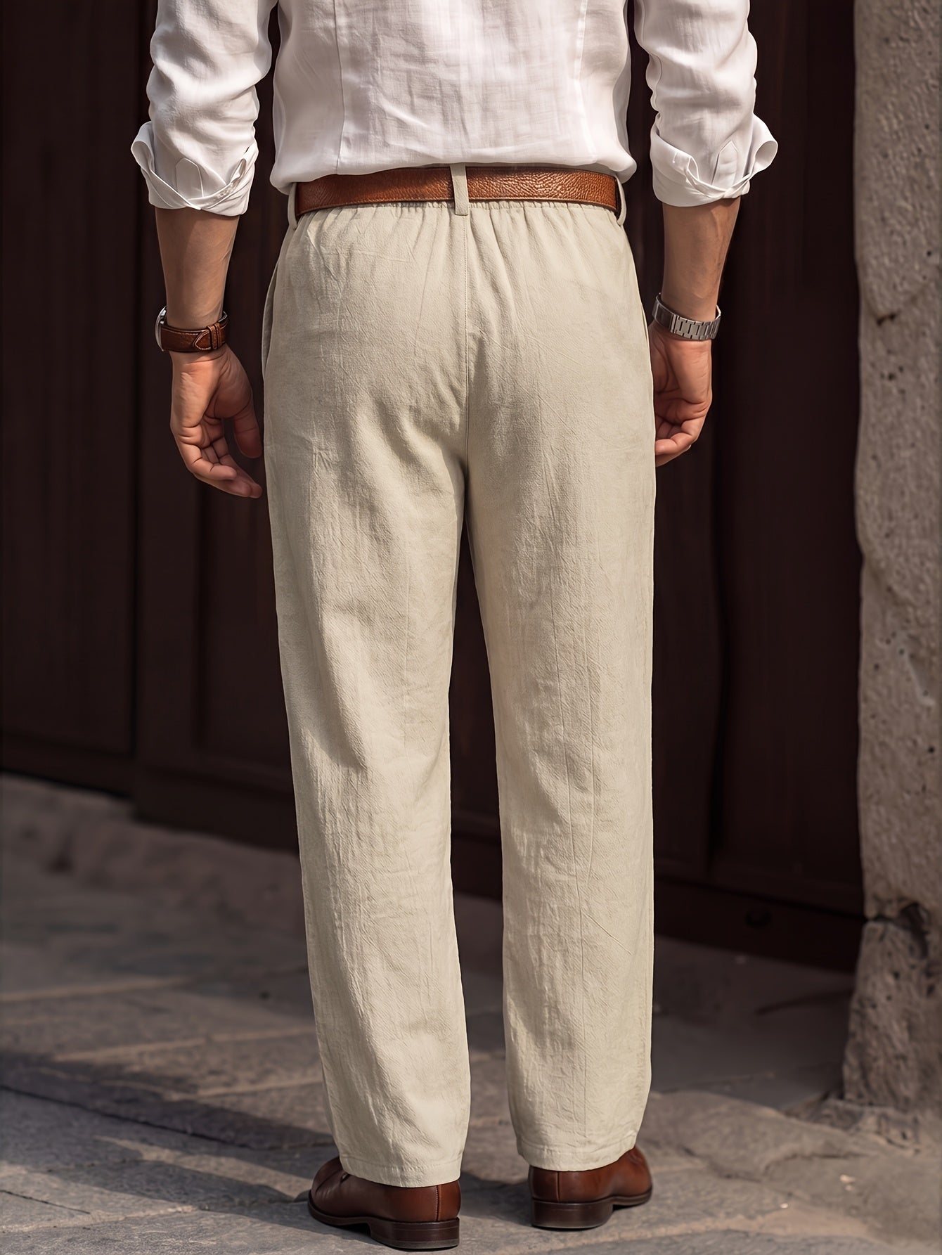 WOVEN TROUSERS FOR MEN