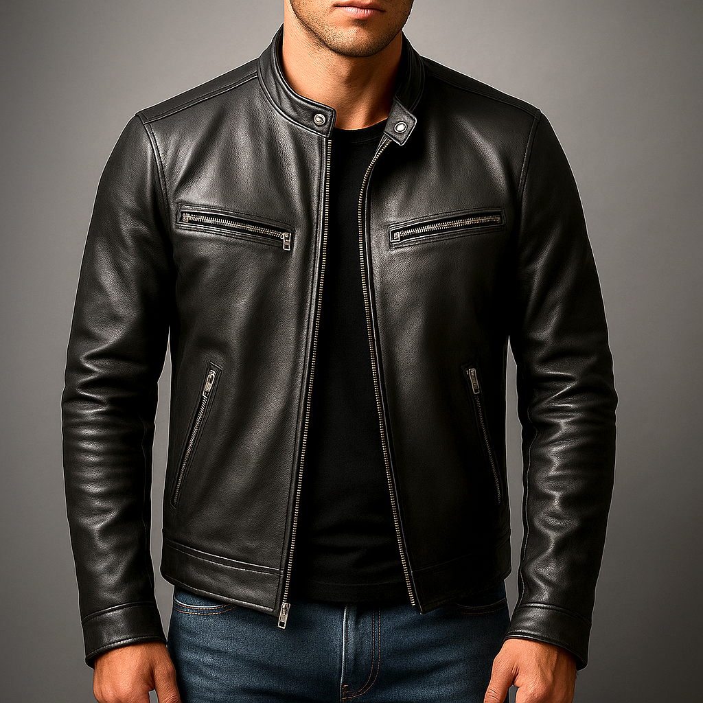 CLASSIC BIKER JACKET FOR MEN
