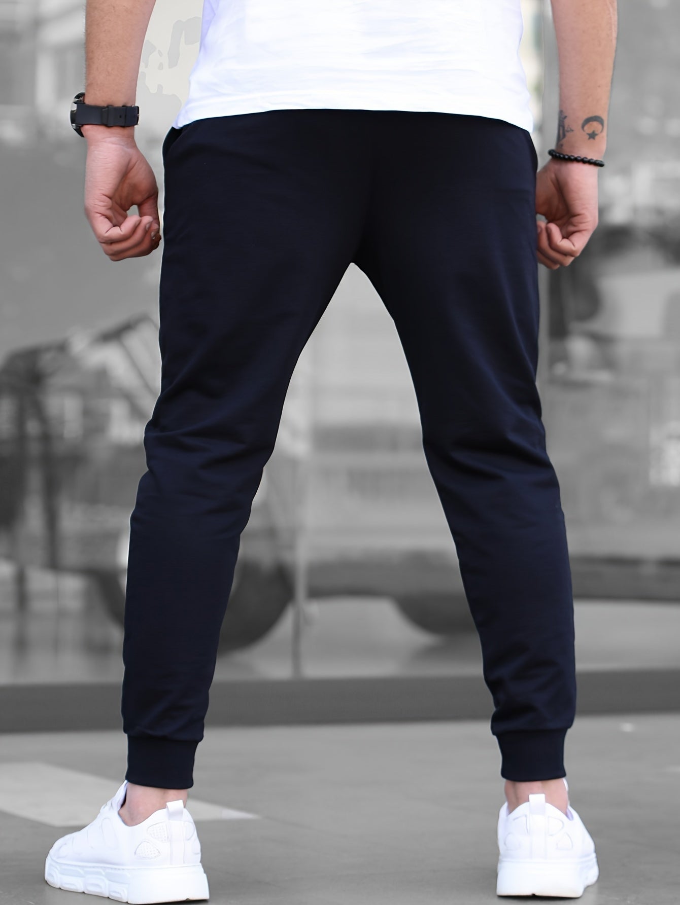 SLIM FIT TROUSERS FOR MEN