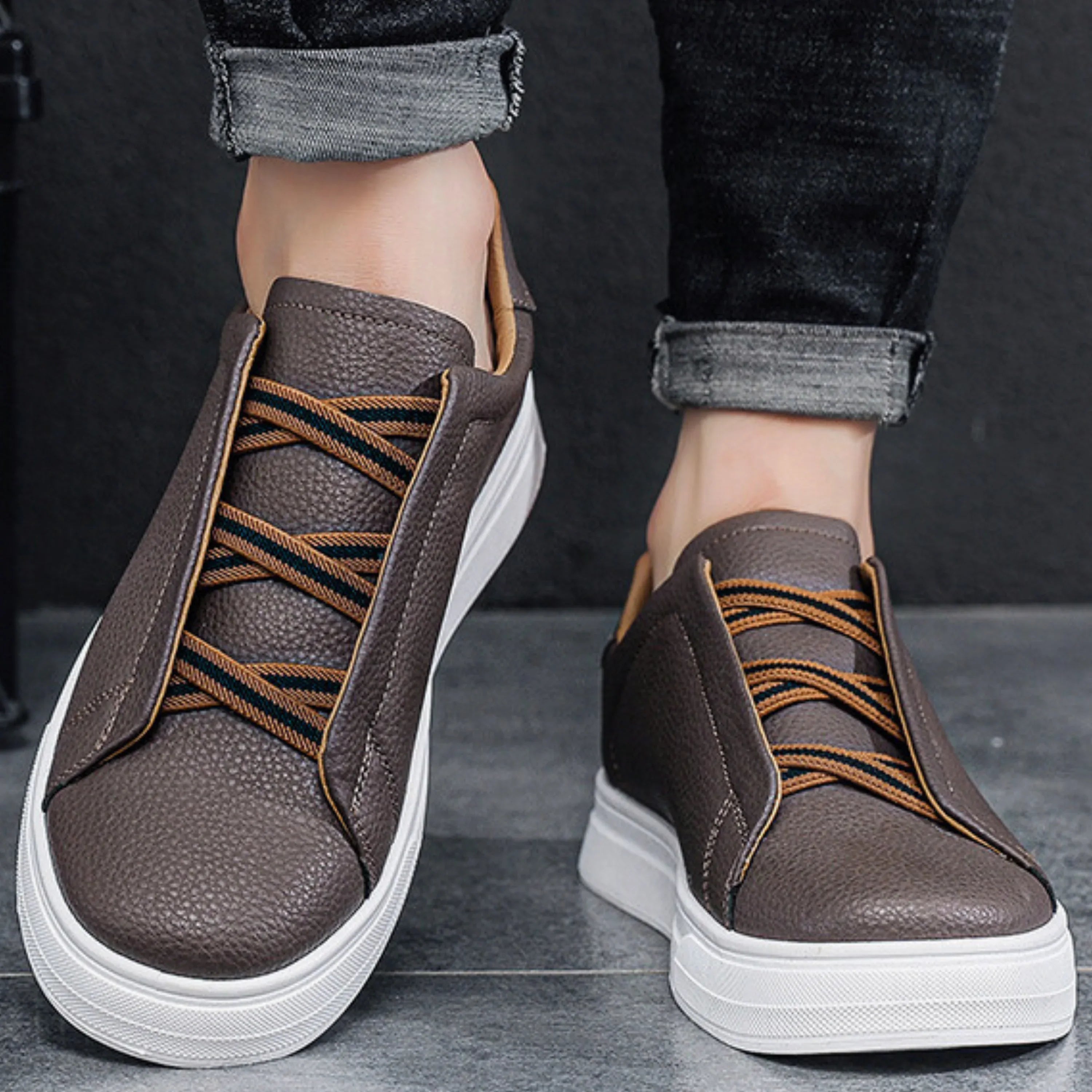 SLIP-ON SNEAKERS FOR MEN