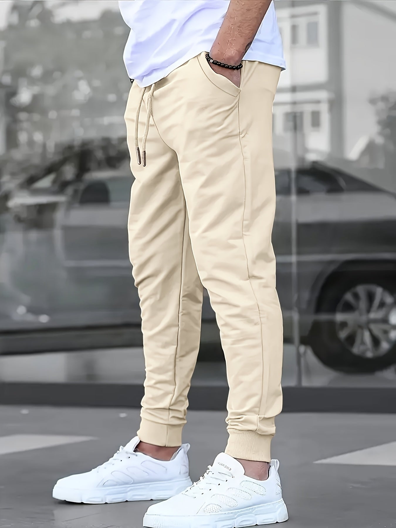 SLIM FIT TROUSERS FOR MEN