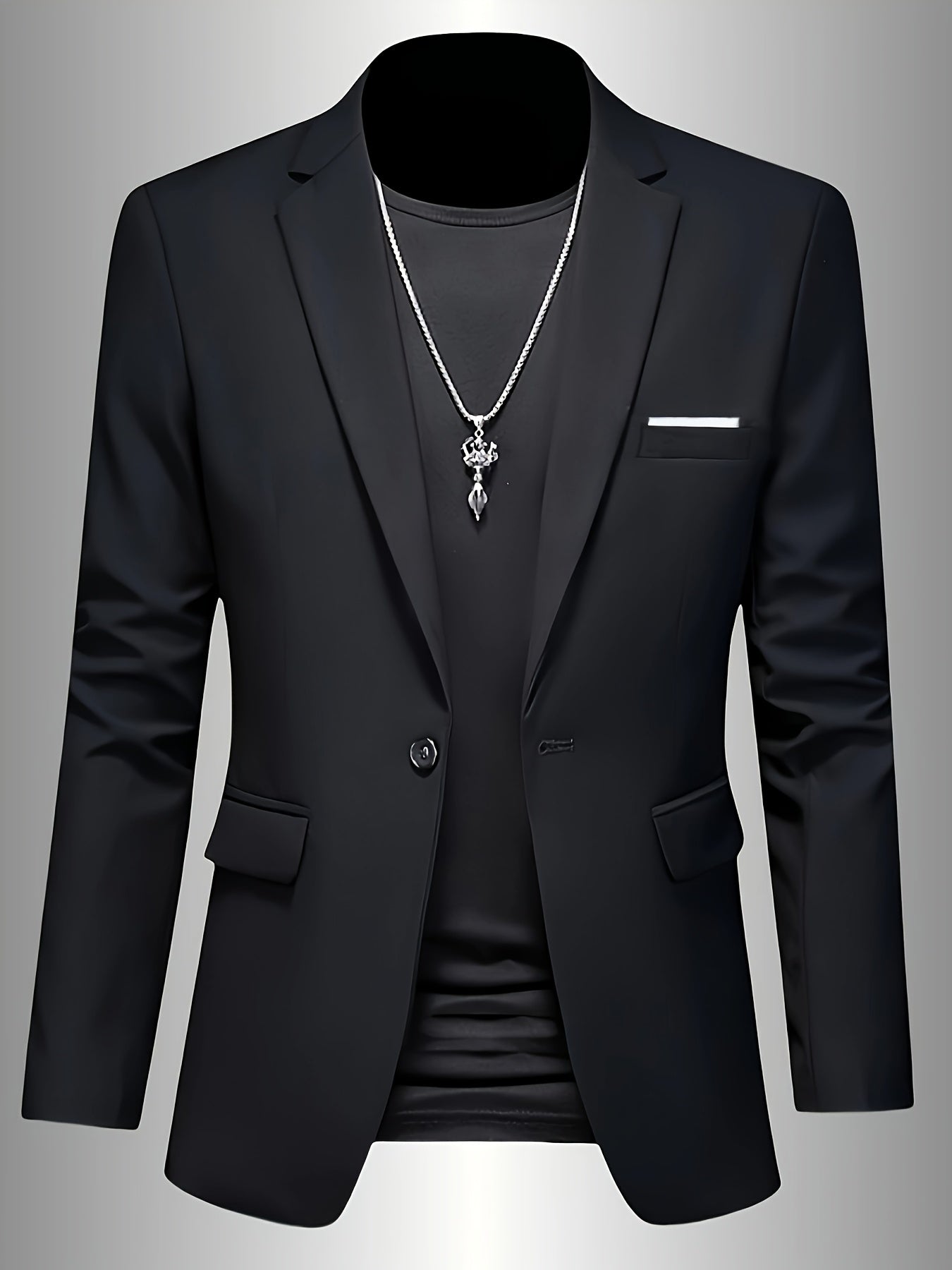 SLIM FIT SUIT JACKET FOR MEN