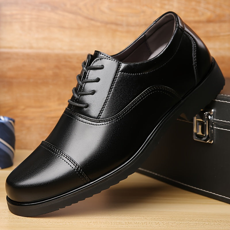 MICROFIBRE LACE SHOES FOR MEN