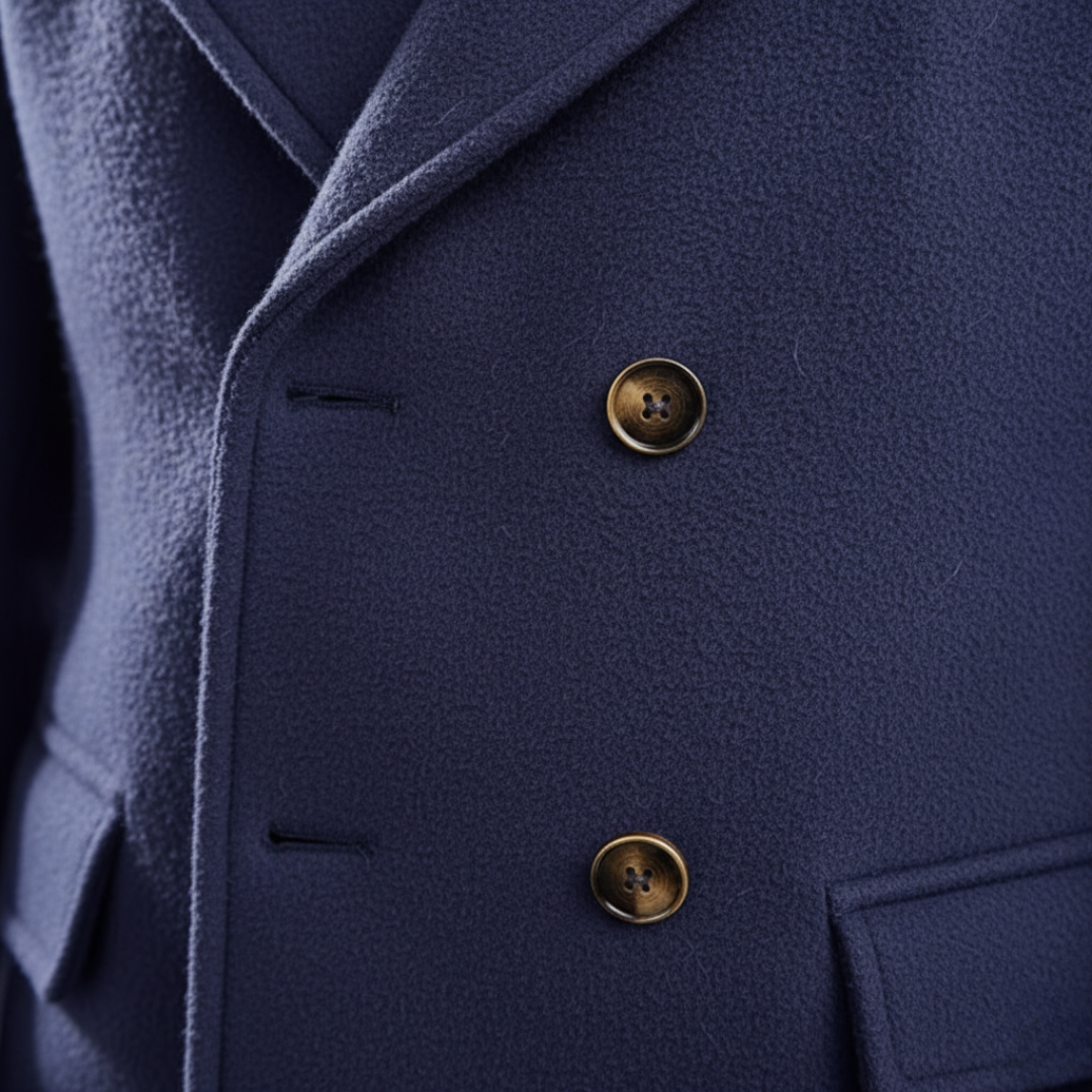 CLASSIC WOOL COAT FOR MEN
