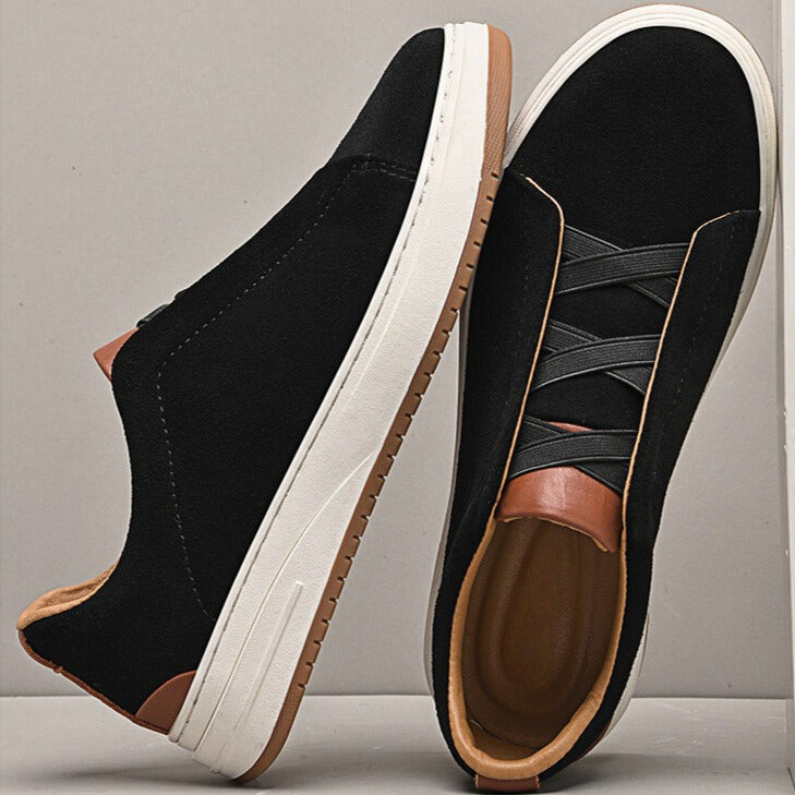 SUEDE SLIP-ON SHOES FOR MEN