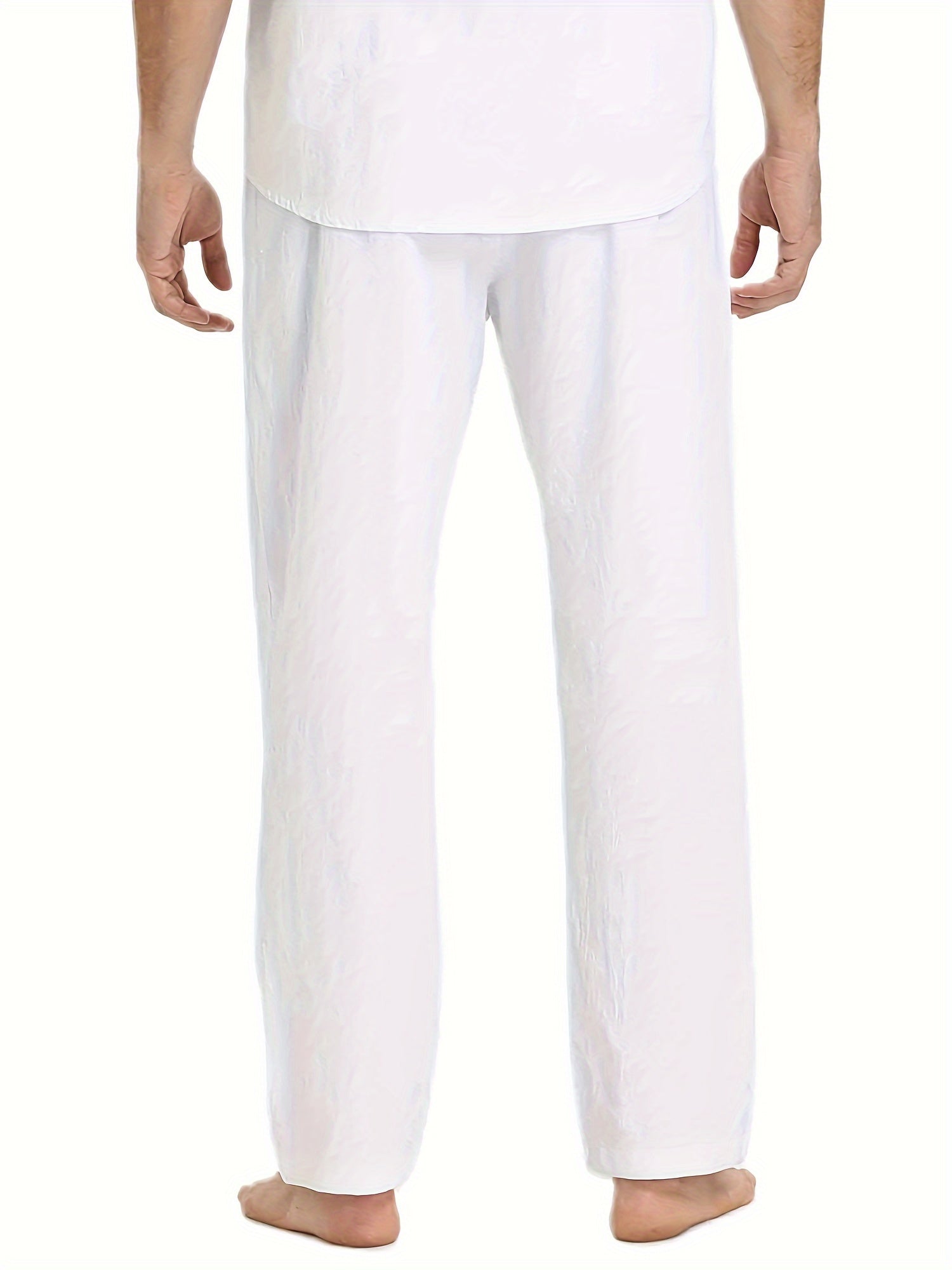 LINEN CASUAL TROUSERS FOR MEN