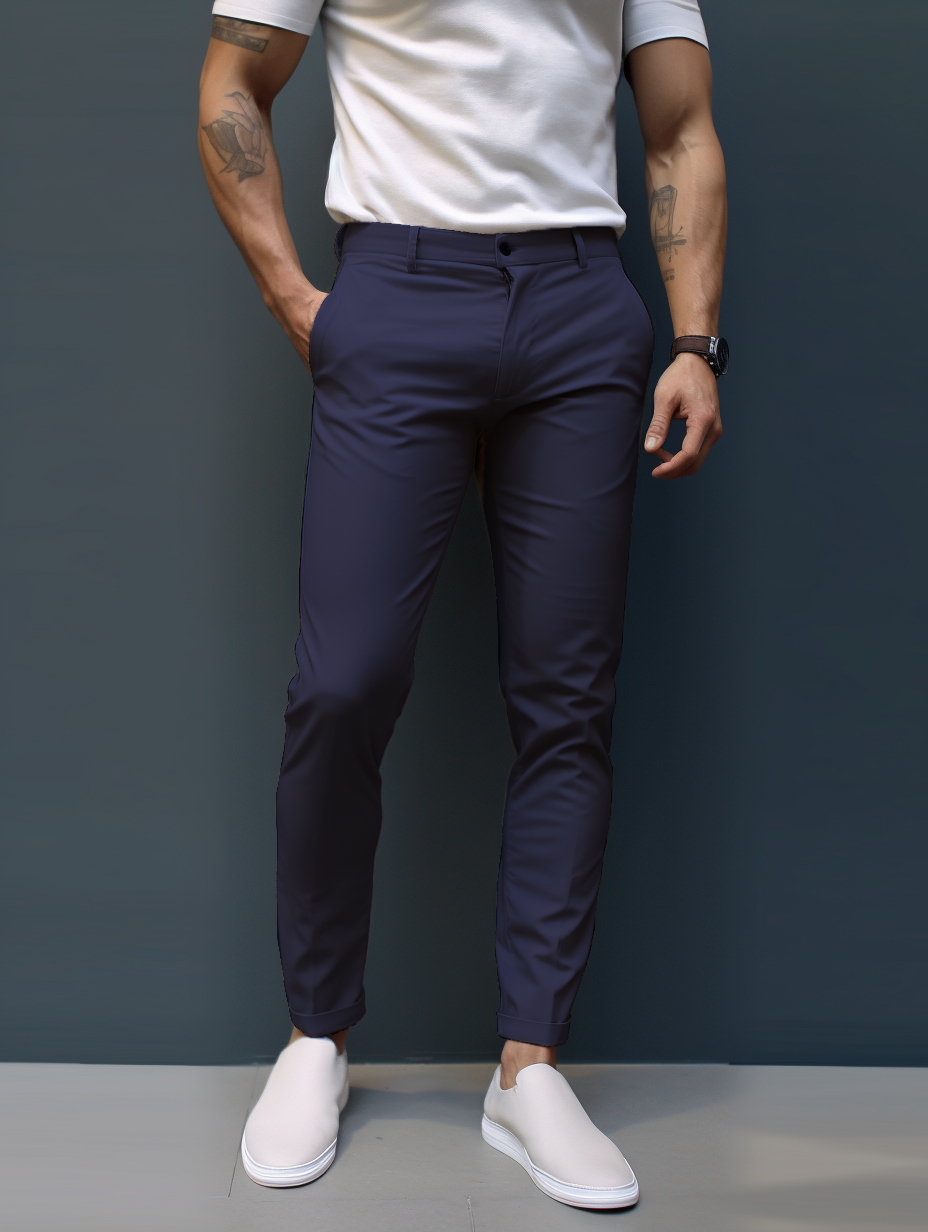 STRETCH TROUSERS FOR MEN