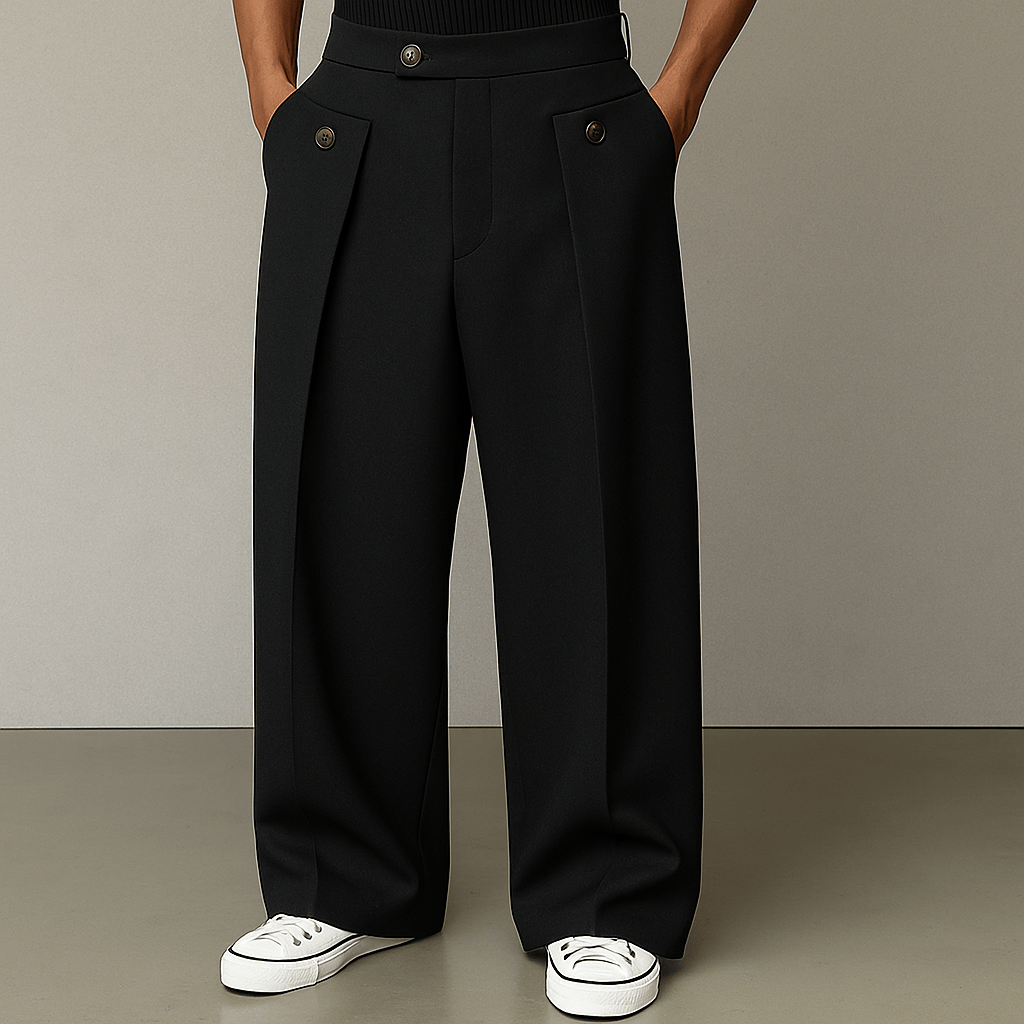 WIDE-LEG TROUSERS FOR MEN