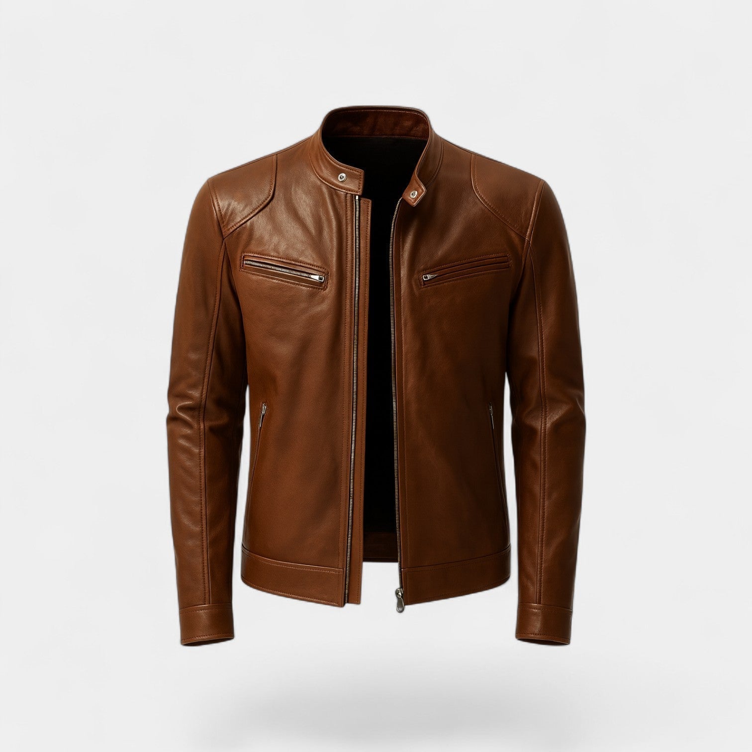 SLIM BIKER JACKET FOR MEN