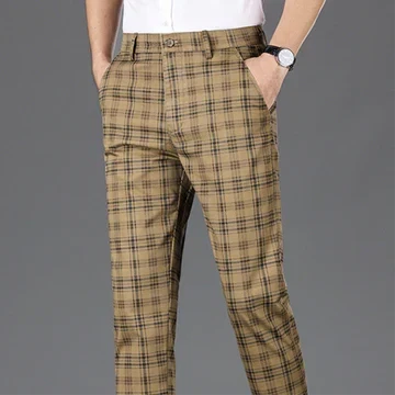 CLASSIC CHECK TROUSERS FOR MEN