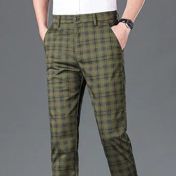 CLASSIC CHECK TROUSERS FOR MEN
