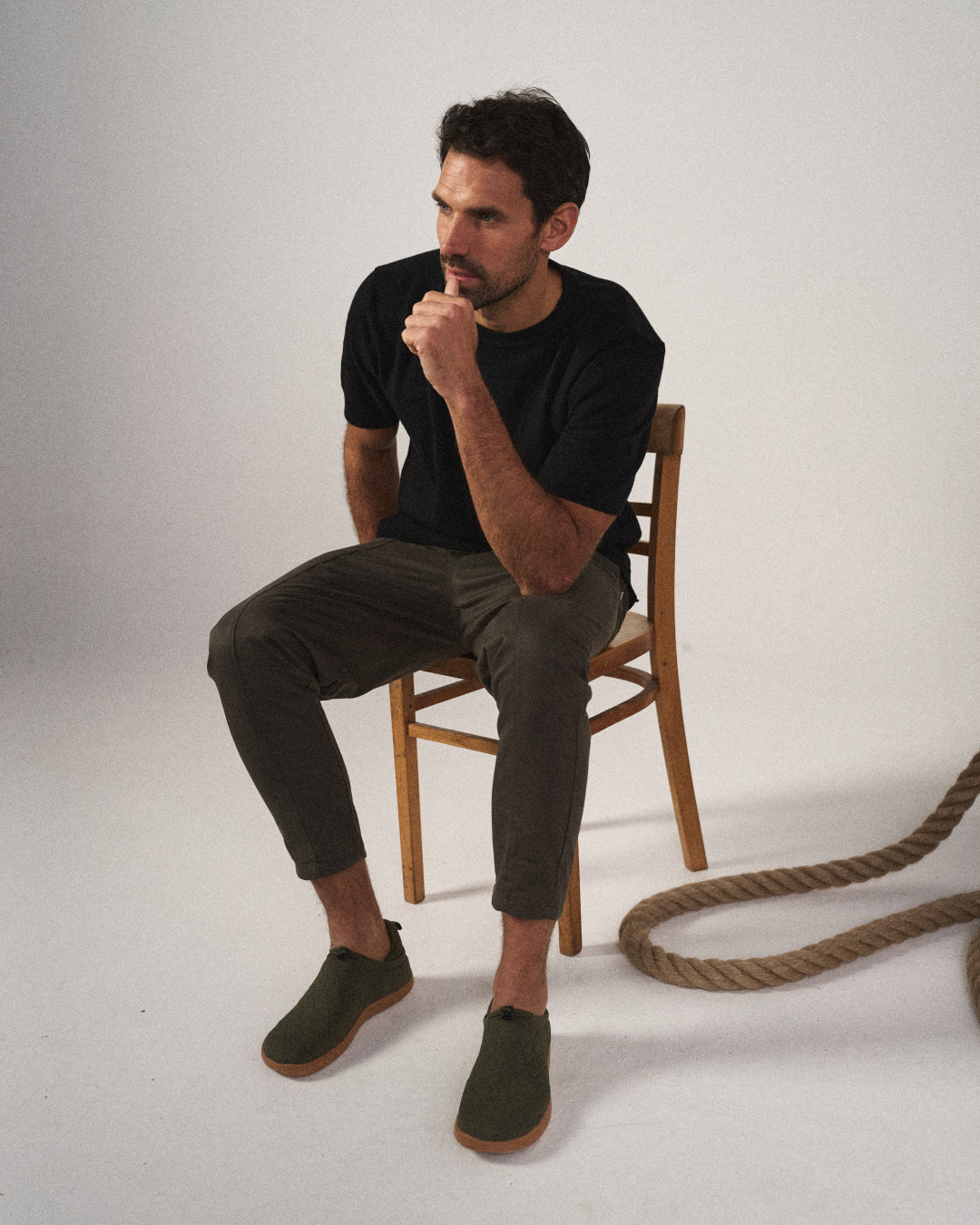 TAPERED TROUSERS FOR MEN