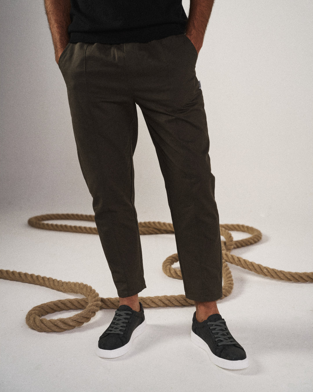 TAPERED TROUSERS FOR MEN