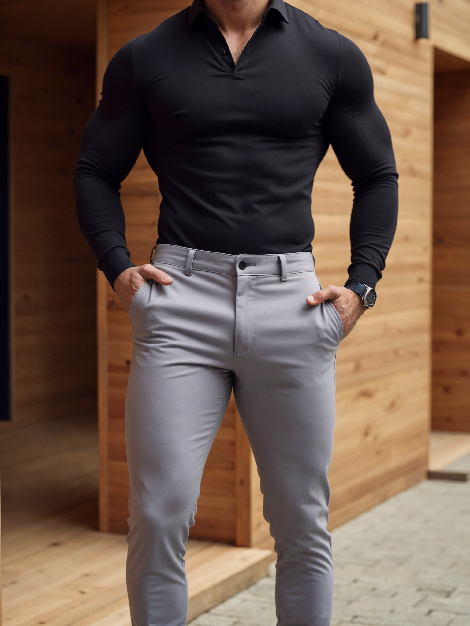 STRETCH TROUSERS FOR MEN